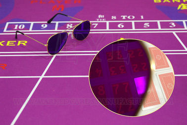 Hazard Rekwizyty / Poker Cheat UV Wstecz Oznaczone Karty Poker Reader Klasyczny styl